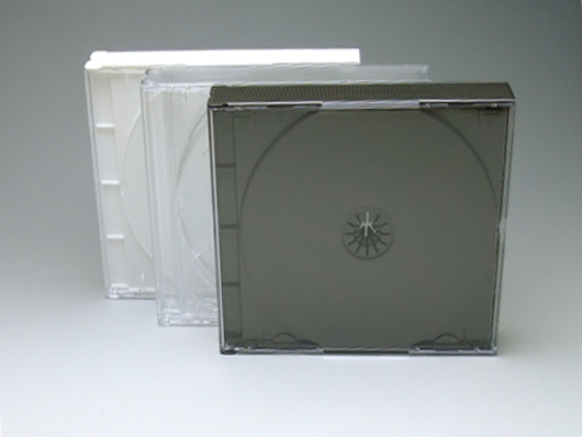 マルチケース3枚用 100枚 サイズh124mm W142mm D24mm 音楽cd製品で定番の24mm厚み3枚組用cdケースです ゲームcd製品でも多く利用されている製品 プラスチックケース卸販売コーサカ