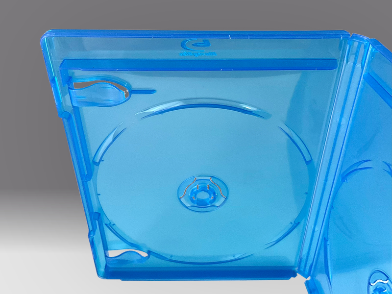 ブルーレイ用ケース2枚用、見開きタイプ Blu-rayCase / プラスチック 